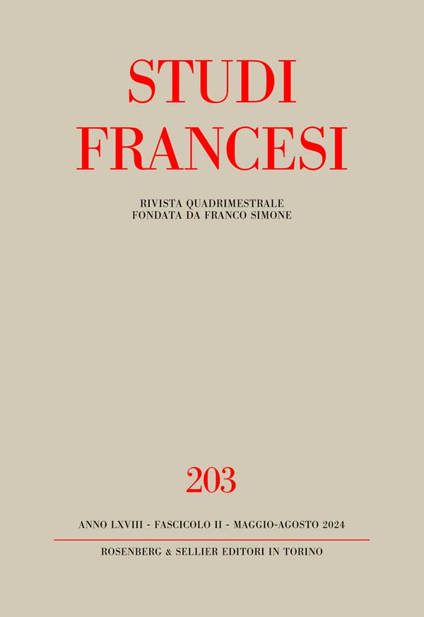 STUDI FRANCESI 203